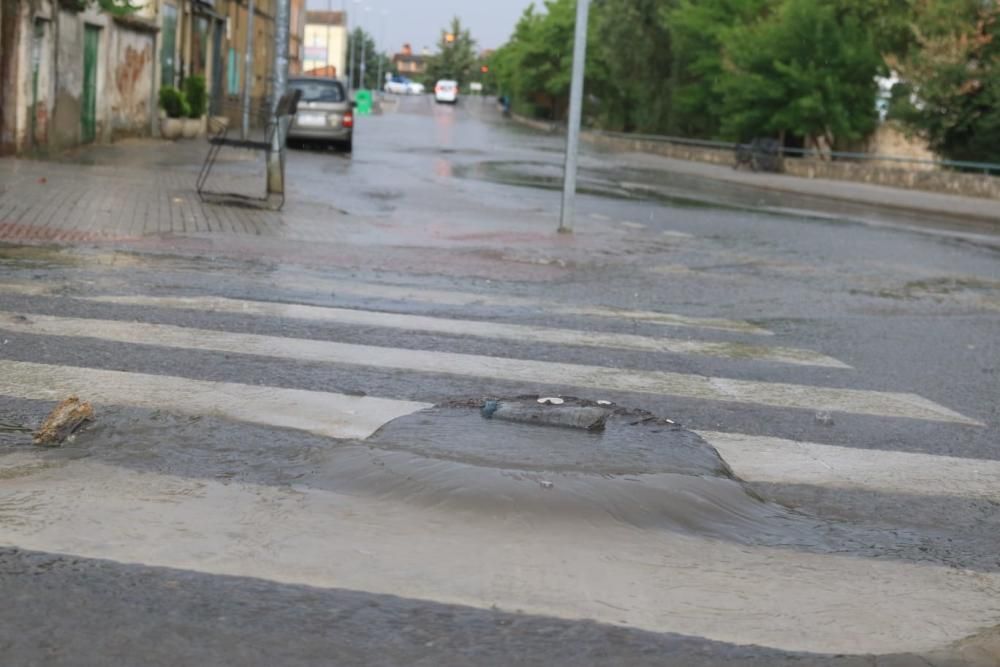 Las imágenes de la fuerte tormenta en Zamora