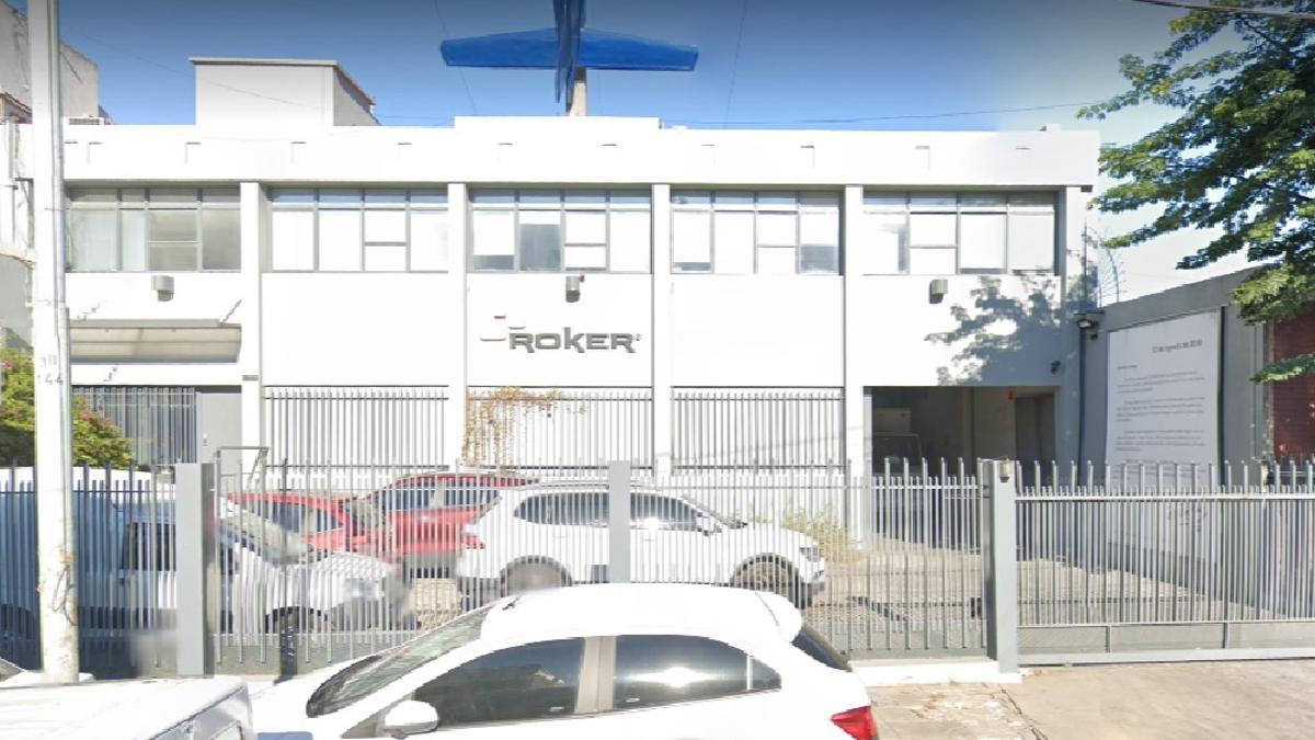 Fachada de la sede central de la empresa Roker, en Buenos Aires (Argentina).