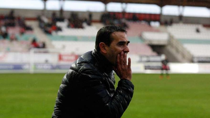 Miguel Losada, entrenador del Zamora CF.