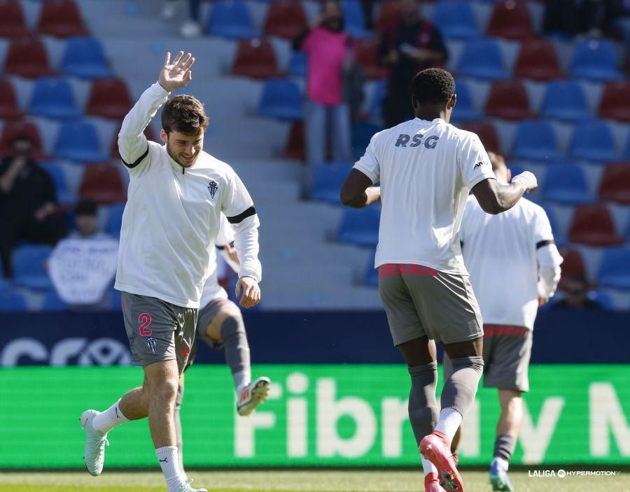 Así fue el partido entre el Sporting y el Levante