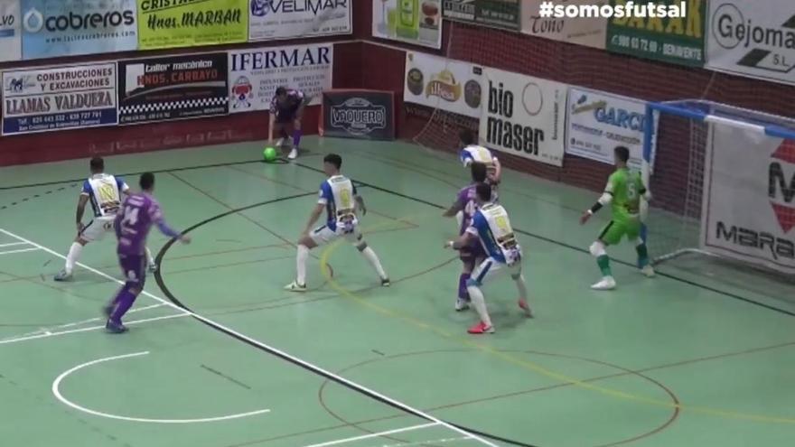 Atlético Benavente nunca le perdió la cara al Palma Futsal