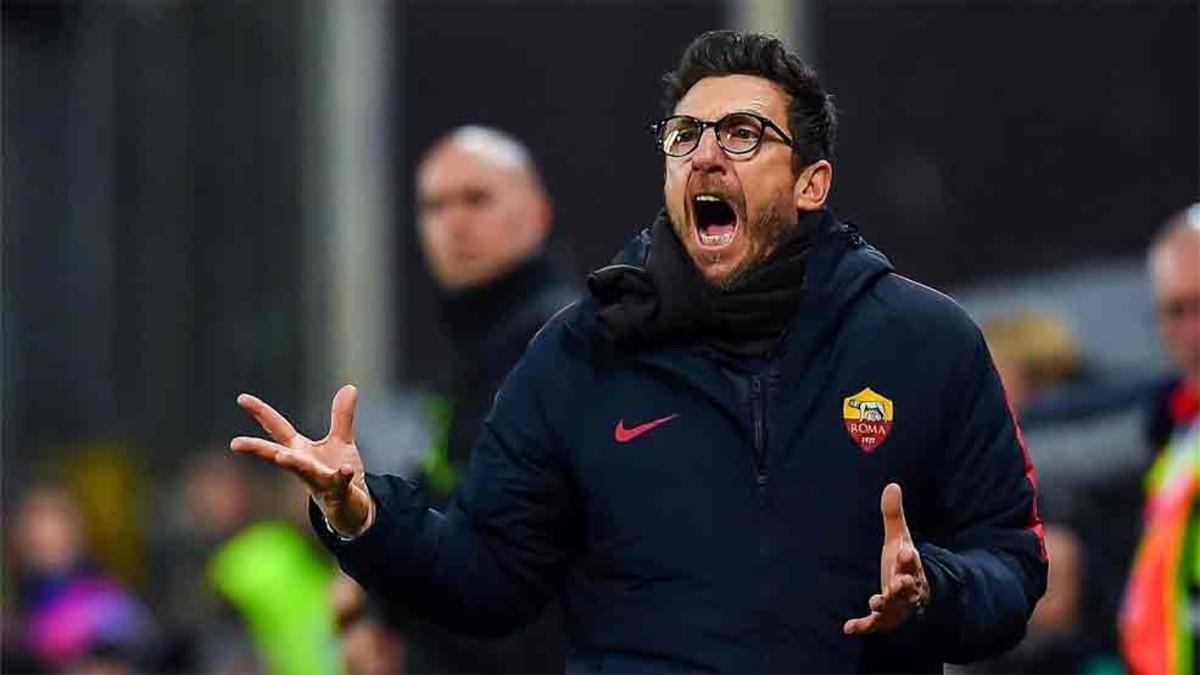 Di Francesco habló del Barcelona