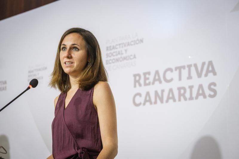 Visita de la ministra de Derechos Sociales a Canarias