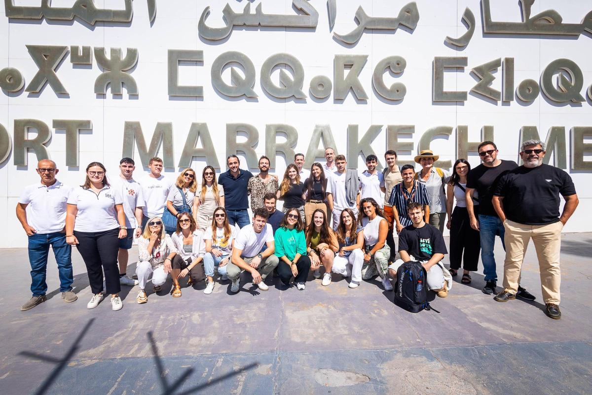 Alumnos y empresarios de la Cátedra de Cultura Empresarial participan en el ‘Campus Experience’ en Marruecos.