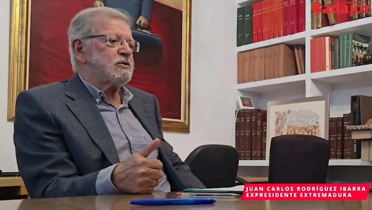 VIDEO | Entrevista a Juan Carlos Rodríguez Ibarra realizada tras las elecciones del 21D por el Periódico Extremadura