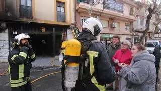 Aún no hay detenidos por el incendio provocado en el barrio de Santa Rosa