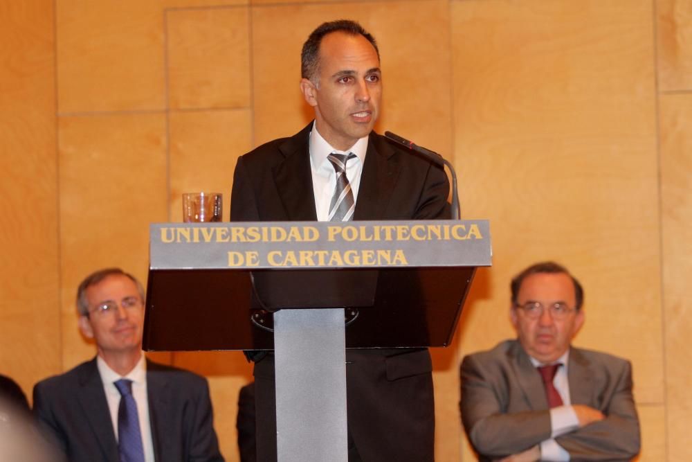 Toma de posesión del rector de la UPCT