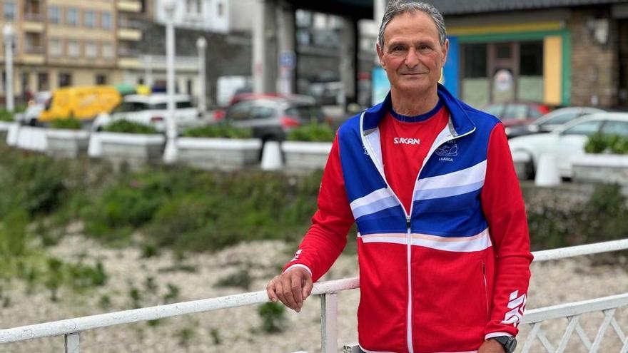 Luis Paredano, una vida dedicada al deporte desde Luarca: competir (representando a España), entrenar y seguir aprendiendo