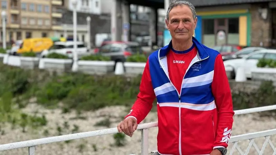 Luis Paredano, una vida dedicada al deporte desde Luarca: competir (representando a España), entrenar y seguir aprendiendo