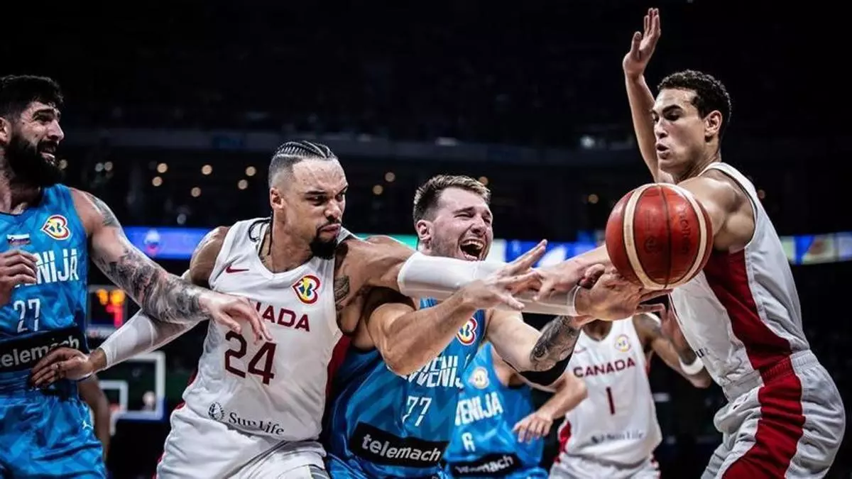 Doncic se estrella contra el muro de Canadá