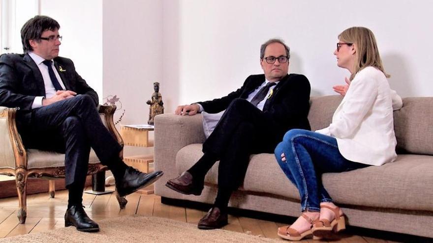 Carles Puigdemont i Quim Torra