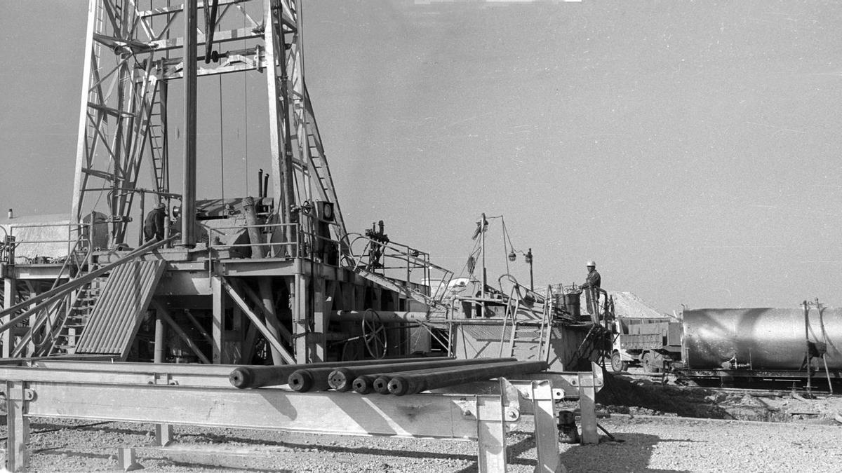 Hace 50 años en Alicante. Del 3 al 9 de marzo de 1975: Los americanos buscan petróleo en Benidorm
