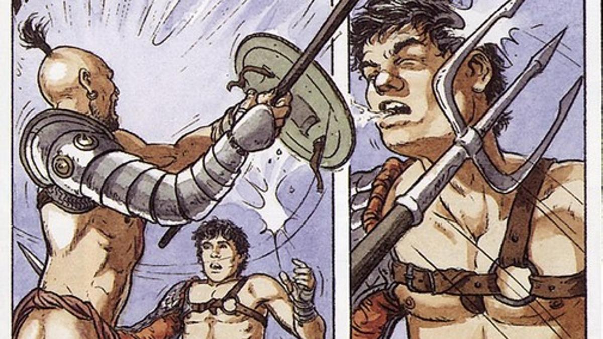 Viñetas de 'Murena. La mejor de las madres', de Jean Dufaux y Phiplippe Delaby.