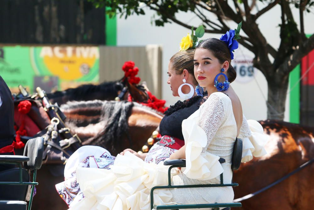 Caballos en el Real de la Feria