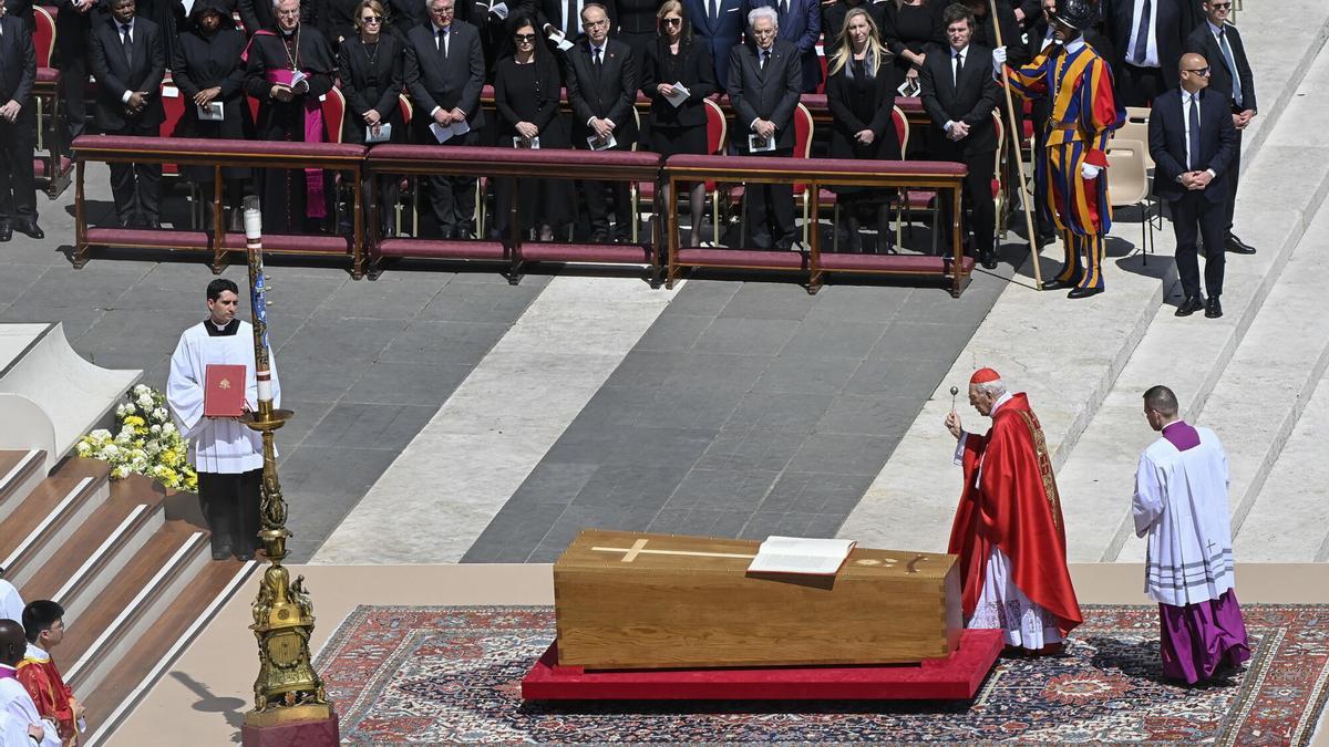 El funeral del Papa Francisco en la Plaza de San Pedro