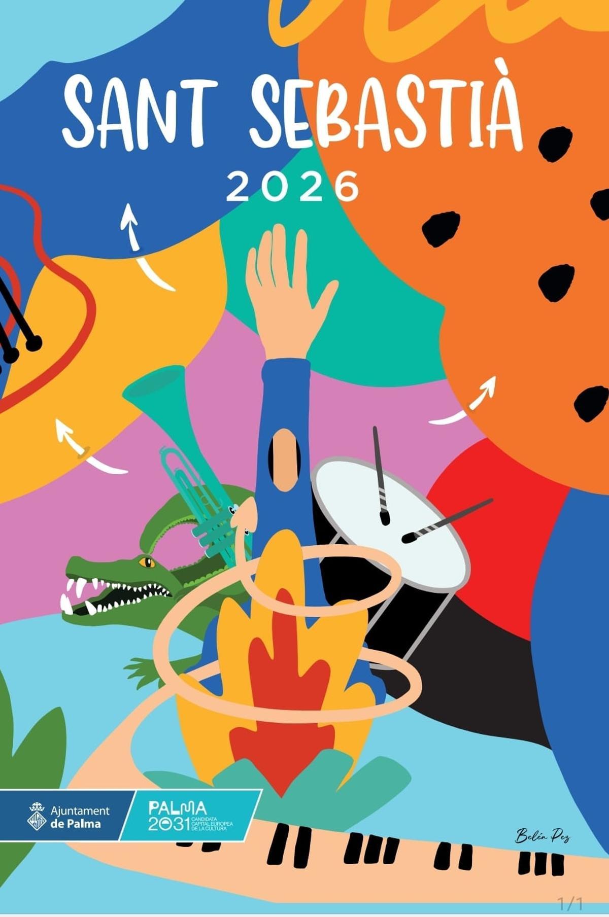 Cartel de Sant Sebastià 2026