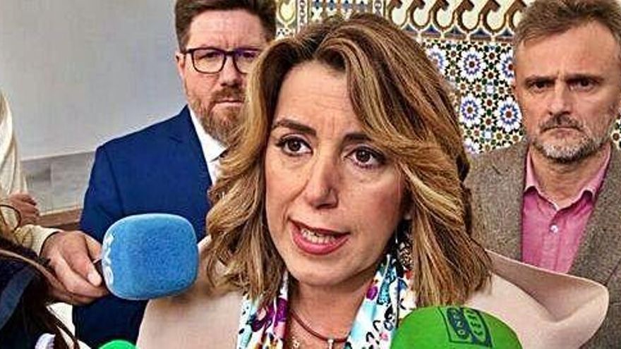 La líder dels socialistes andalusos, Susana Díaz