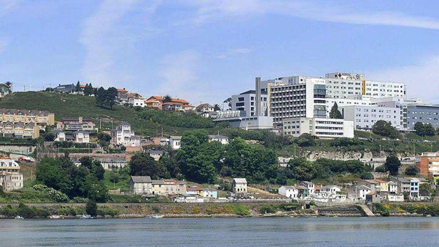 Litoral de la ciudad en la zona de As Xubias de Abaixo y la avenida de A Pasaxe.