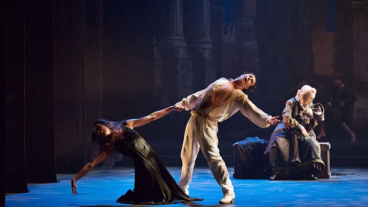 Imagen de la coreografía ‘Medea’ que hoy la Compañia Antonio Márquez presentará en Eivissa.   | SILVIA DEL BARRIO 