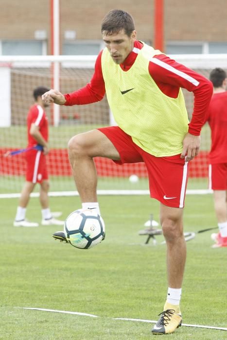 Entrenamiento del Sporting