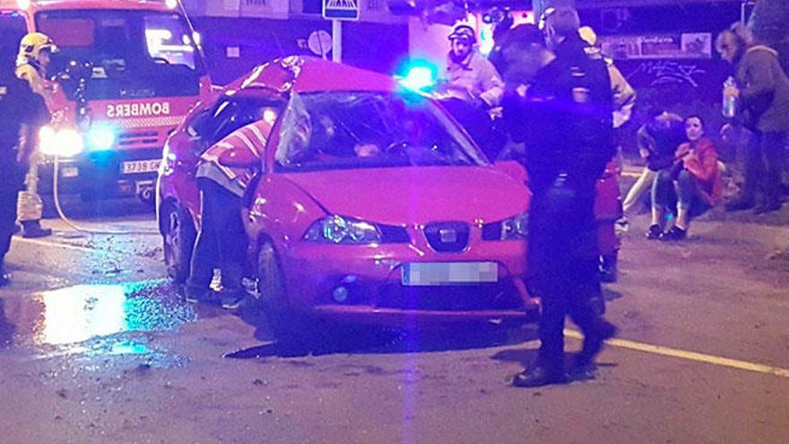 Muere el herido en un accidente causado por una conductora ebria en Palma