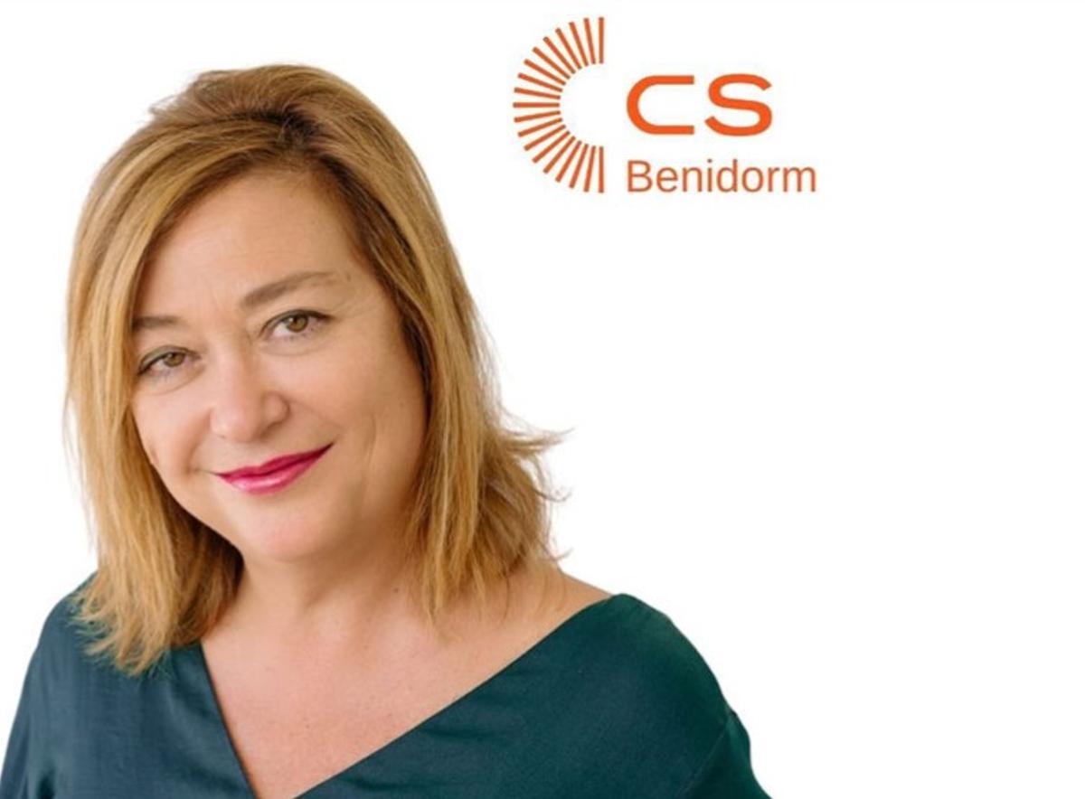 Victoria Villar, candidata a la Alcadía de Benidorm por Ciudadanos.