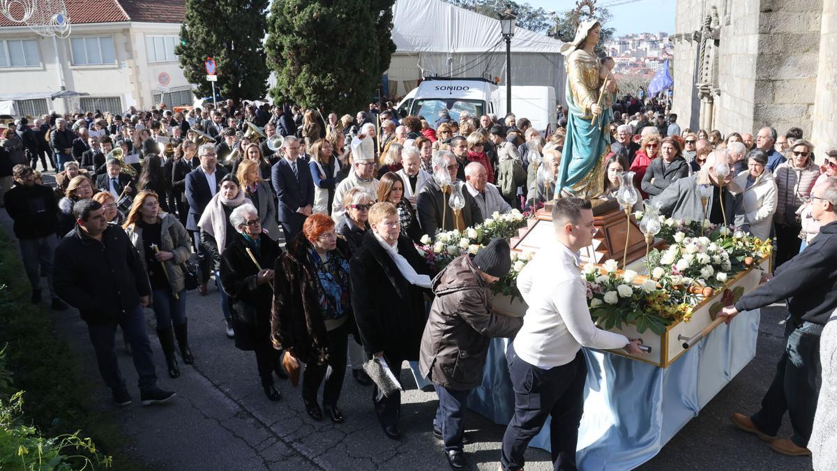 Romería de As Candelas en Castrelos