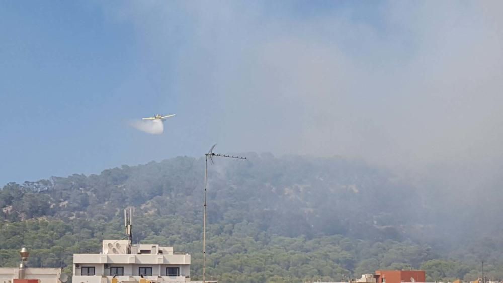 Incendio de nivel 2 en Sant Antoni