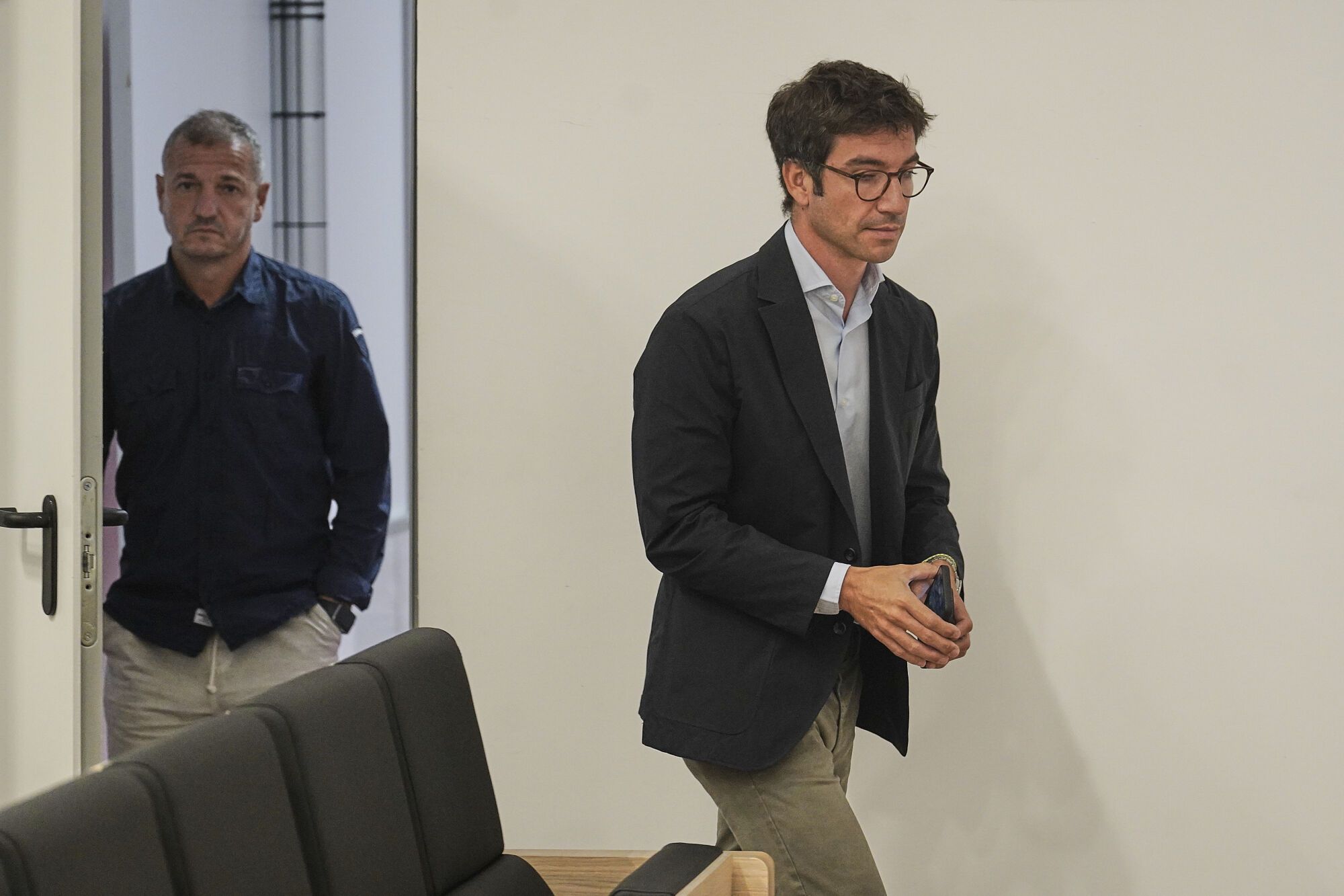 Girona Montilivi roda Nacho Mas-Bagà - CEO en Girona Futbol Club quique Cárcel director esportiu