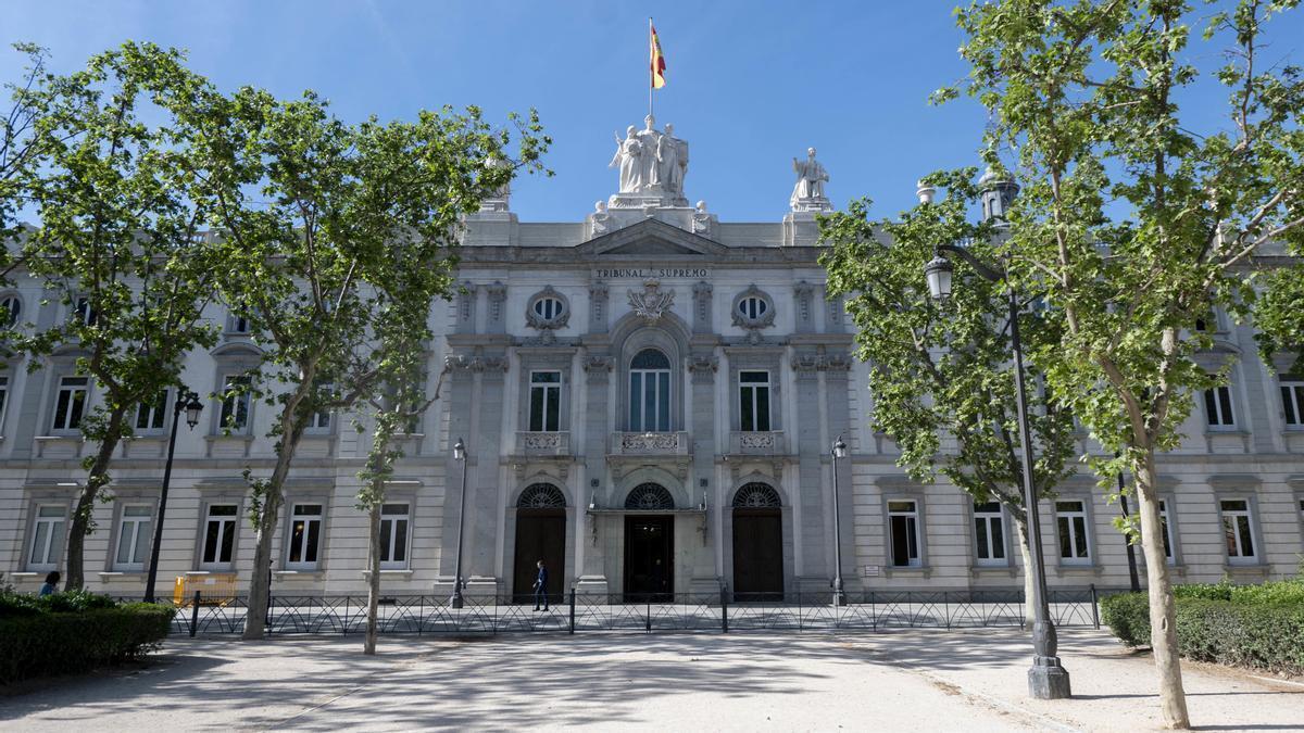 L'edifici del Tribunal Suprem, en una imatge d'arxiu