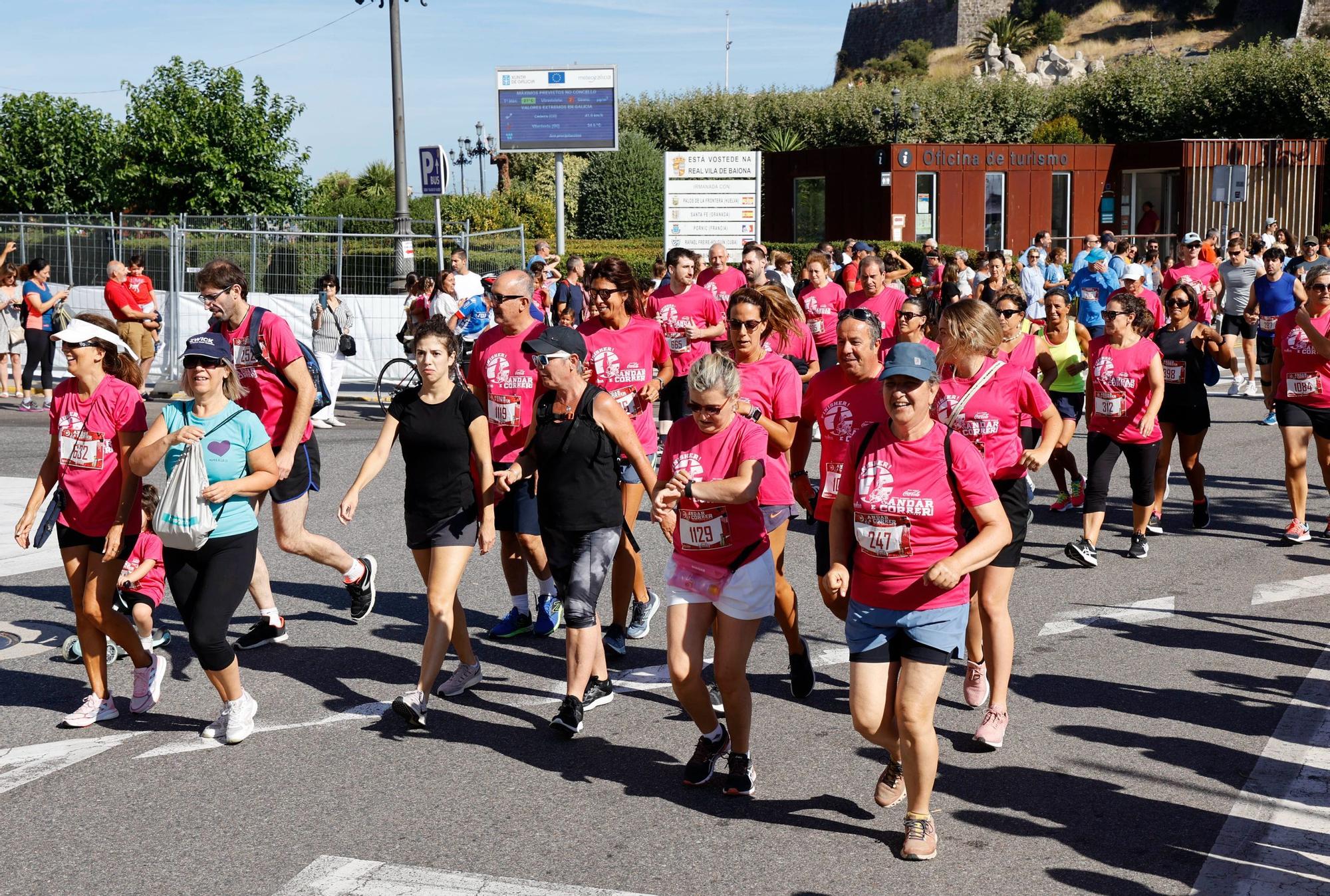 Baiona suda a ritmo de zapatilla y zumba