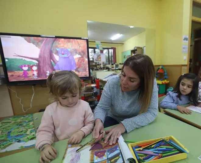 En San Claudio son campeones en asturiano y hablan de Picasso en inglés