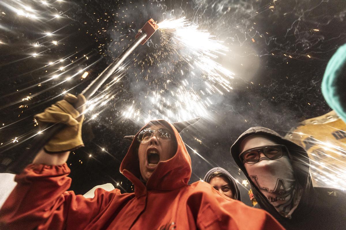 El correfoc de la Mercè, en imágenes