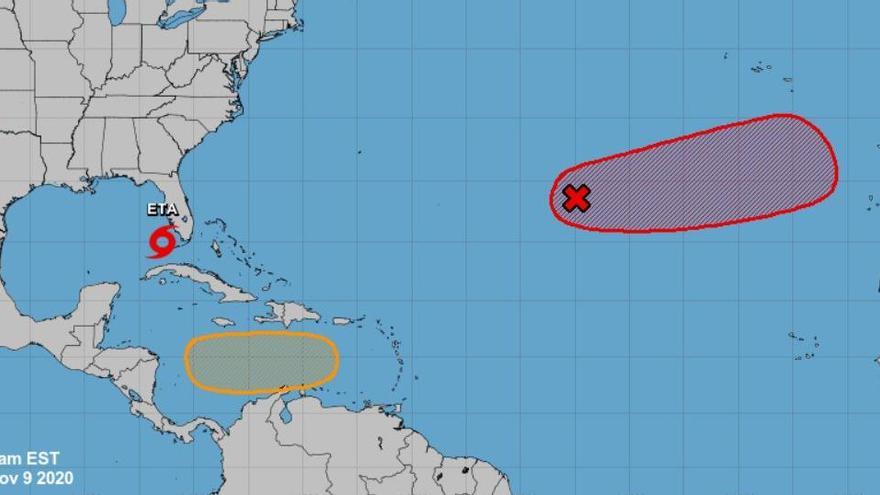 El fenómeno tiene un 70% de probabilidades de convertirse en tormenta tropical en las próximas horas.