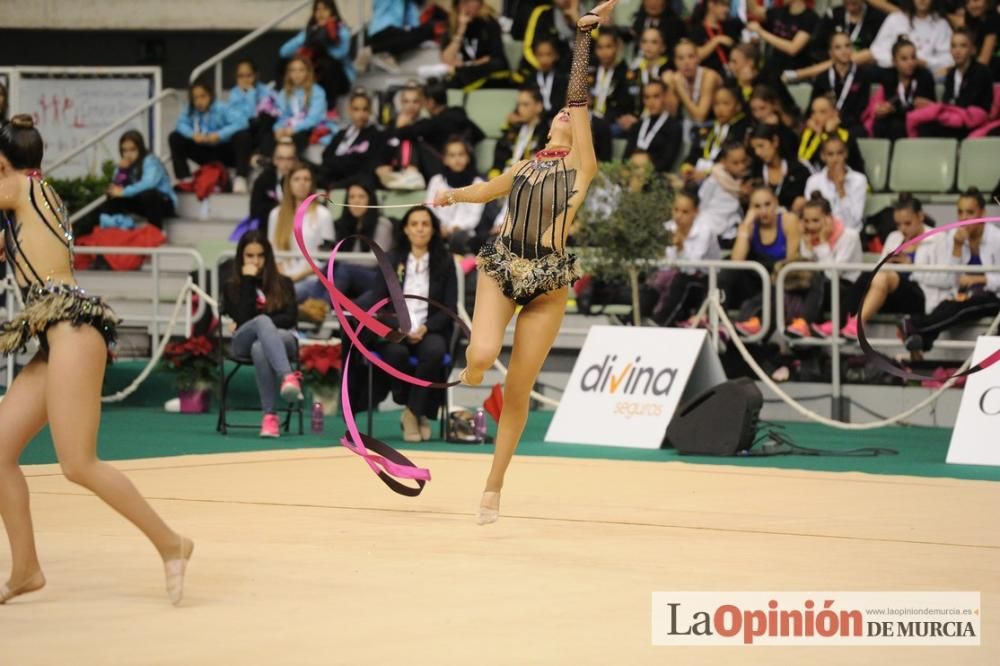 El Campeonato de España arranca en el Palacio de los Deportes con el Rítmica Pozuelo, Ruth Ritmo, Calpe, Praxis y Mabel como líderes