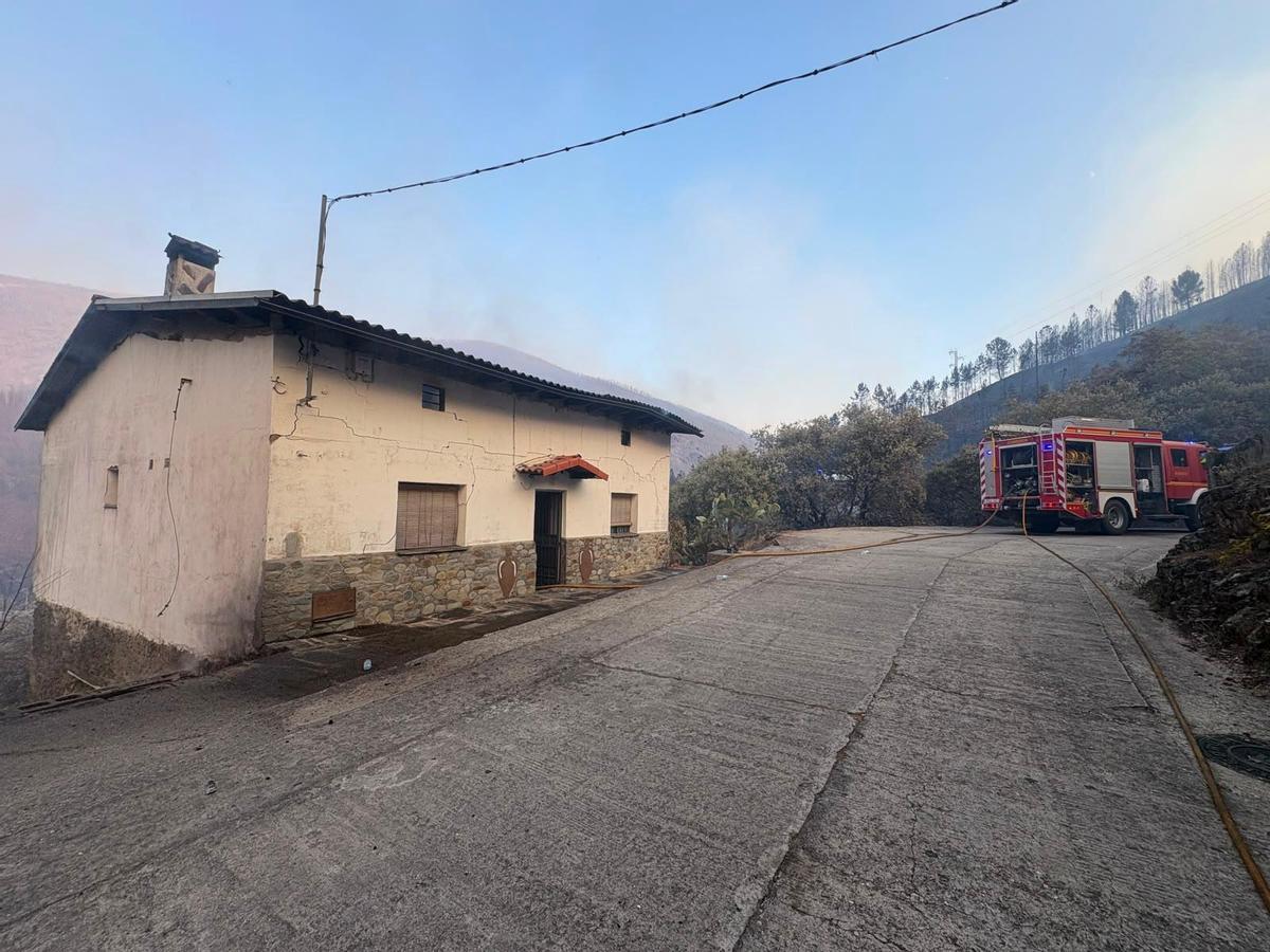 Incendio en Avellanar.