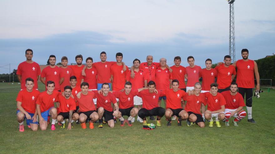 El Navata, en un entrenament, la setmana passada