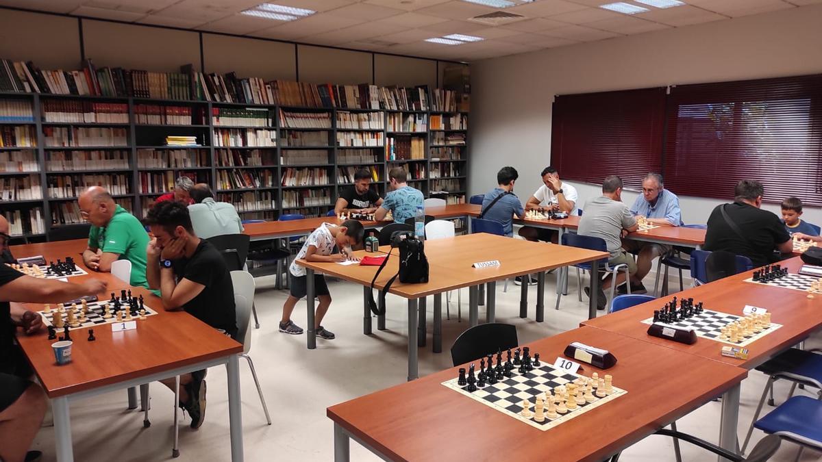 Torneo de ajedrez organizado por el club de ajedrez de Tussam