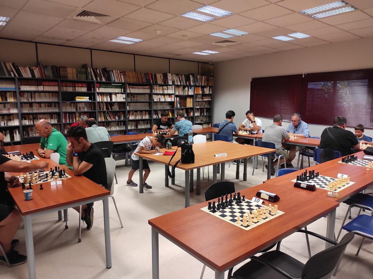 Torneo de ajedrez organizado por el club de ajedrez de Tussam