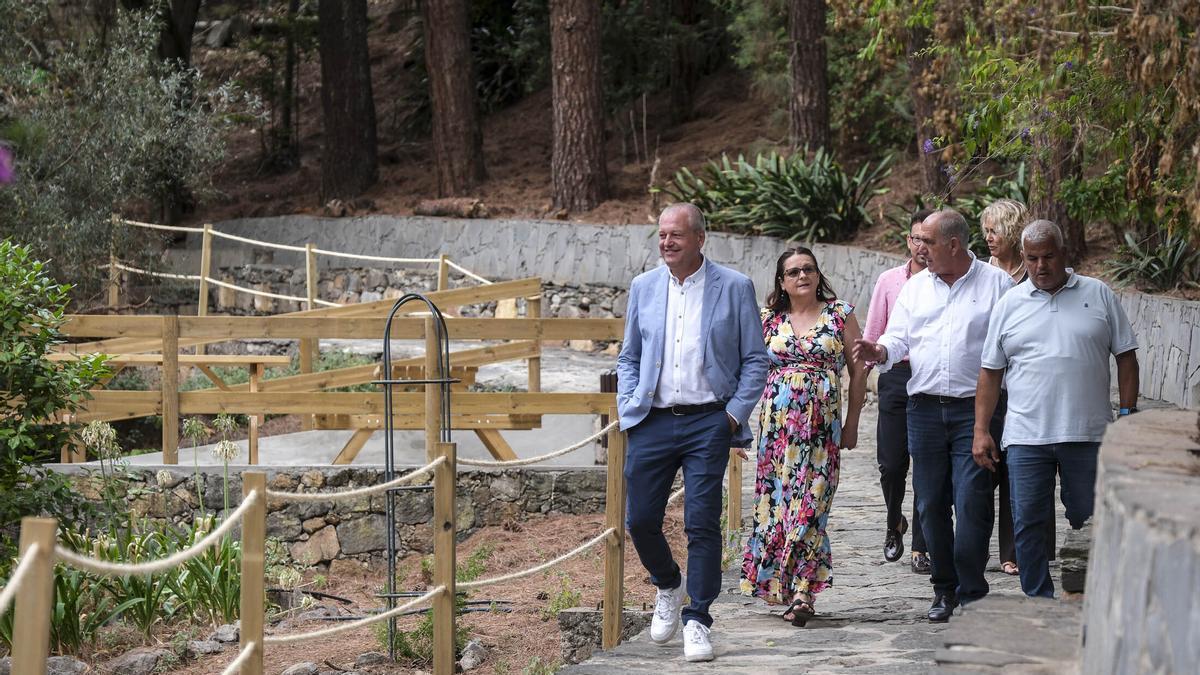 El Parque de Sintes en Teror reabre tras 24 años cerrado: los tardeos del Pino llegan con música y diversión