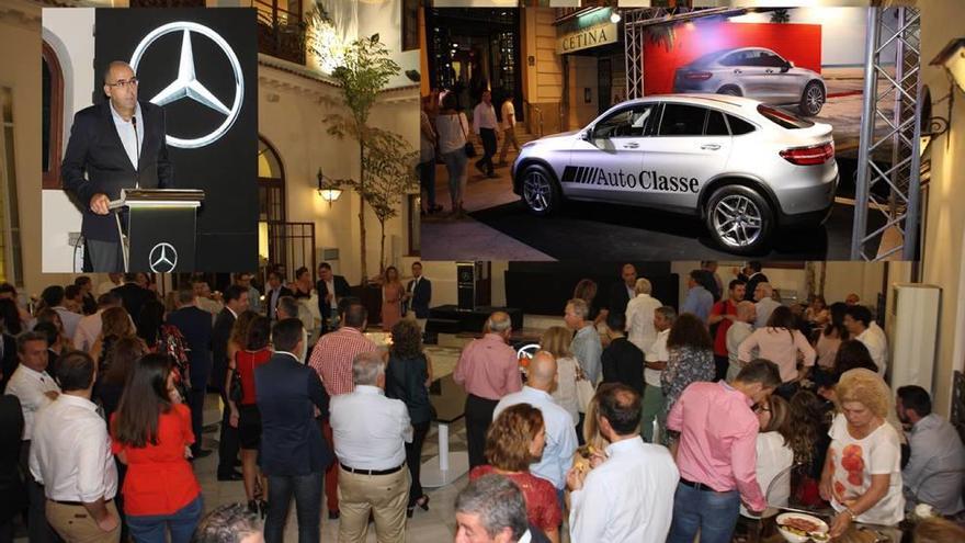 Los asistentes al Casino pudieron contemplar el nuevo GLC Coupé, acompañados de una cena fría