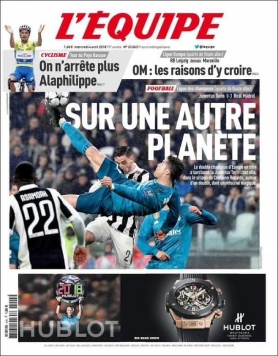 Portadas deportivas del miércoles 4 de abril