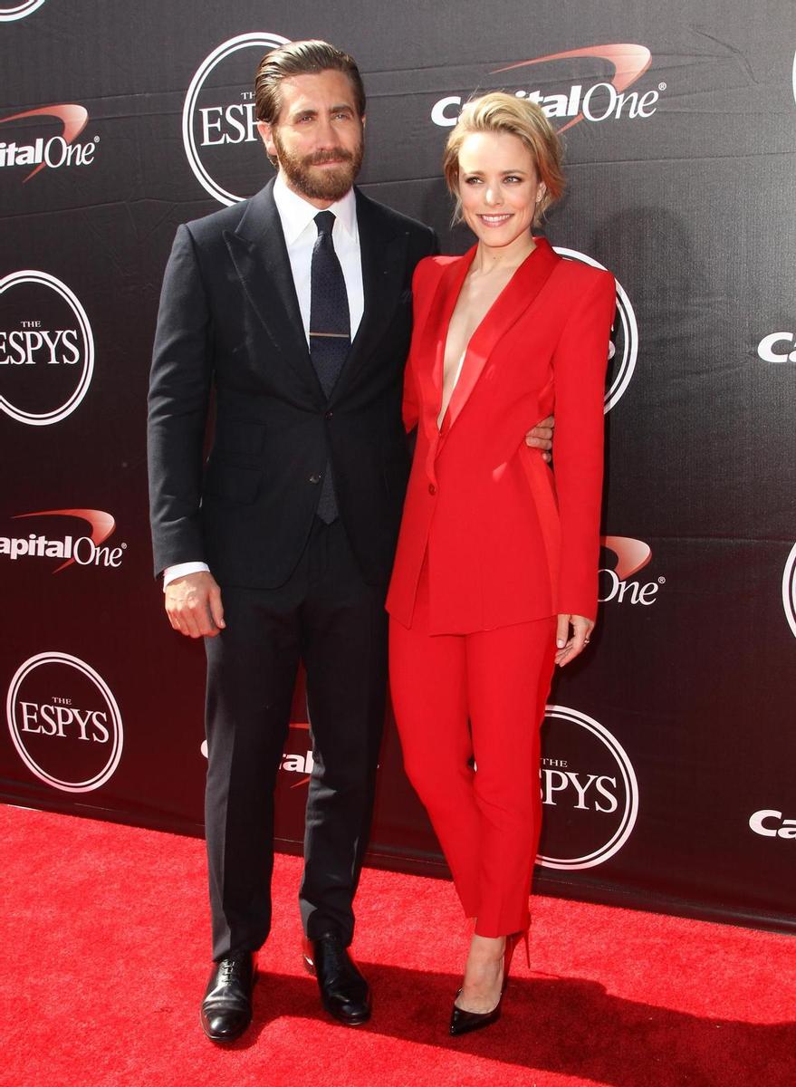 Rachel McAdams y Jake Gyllenhaal en los premios ESPY 2015