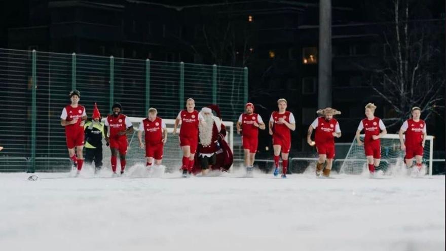 FC Santa Claus, el equipo que crearon los ‘elfos’ de Papá Noel y tiene lema ‘atlético’