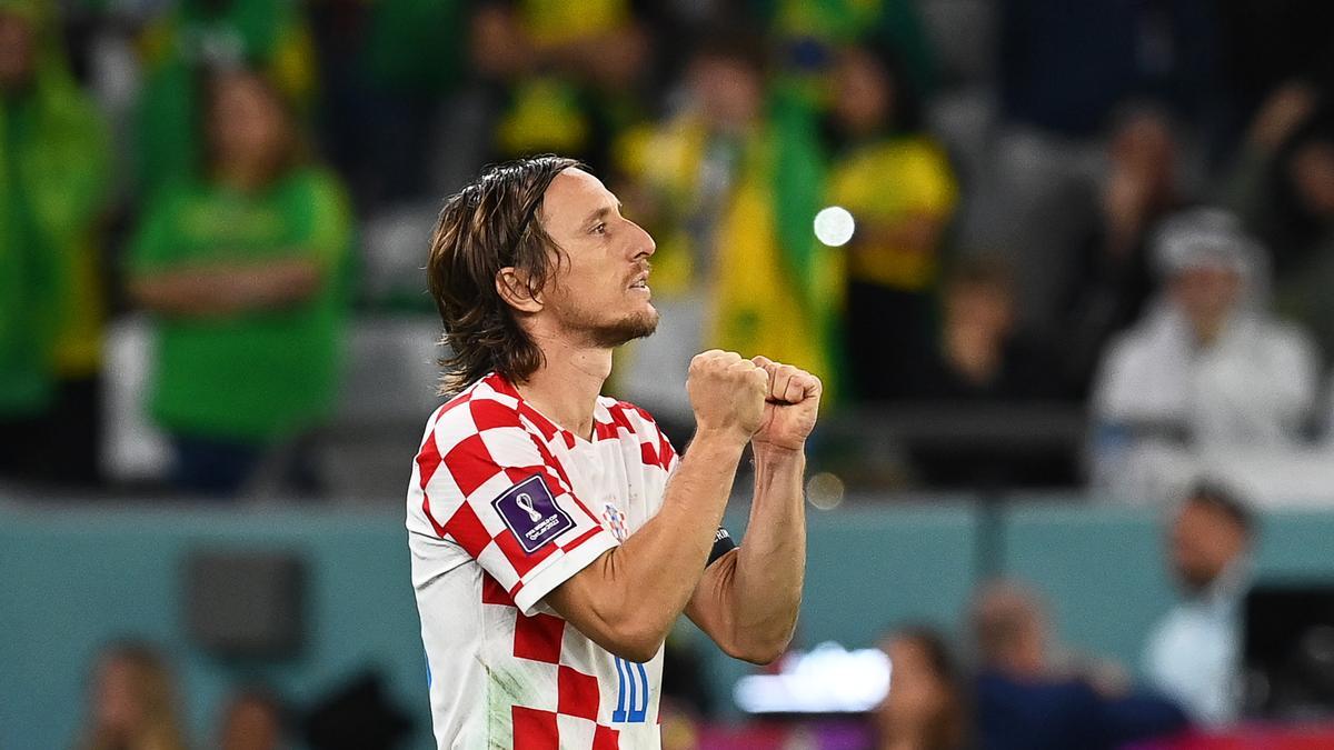 Marruecos - Croacia: La ocasión de Modric