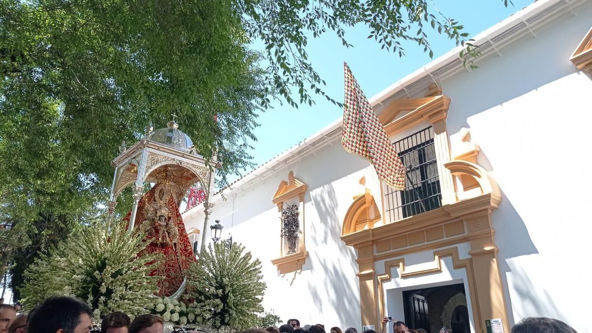 Un momento de la romería de Votos y Promesas de Cabra.
