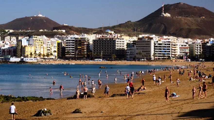 Playa de Las Canteras.