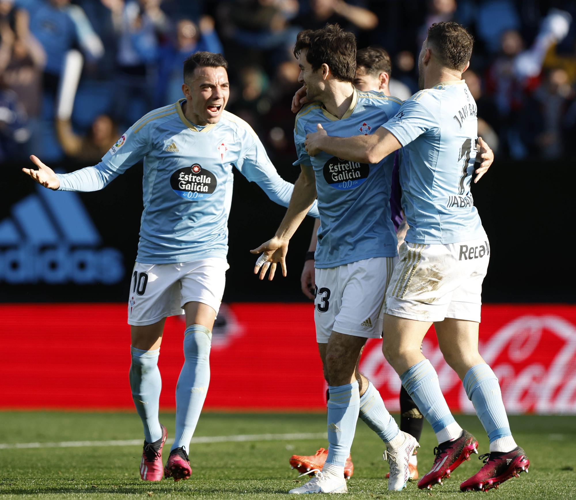 Las mejores imágenes del Celta-Valladolid (3-0)