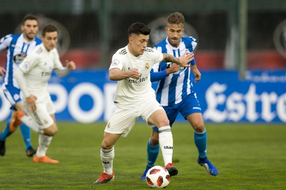 El Fabril le remonta al Castilla y gana 4-3