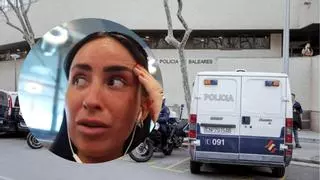 Una influencer acaba en comisaría durante su viaje a Mallorca